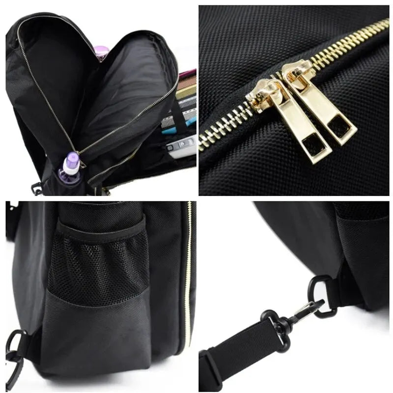 Barber Supplies Backpack Portable Clippers Organizer and Hairstylist Tools Storage 