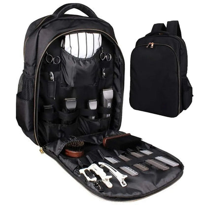 Barber Supplies Backpack Portable Clippers Organizer and Hairstylist Tools Storage 